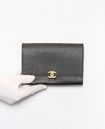 Chanel Vintage Wallet, front view